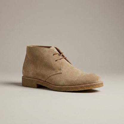 Sand suede chukka boot